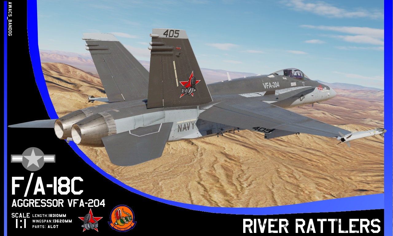 VFA-204 "River Rattlers" F/A-18C