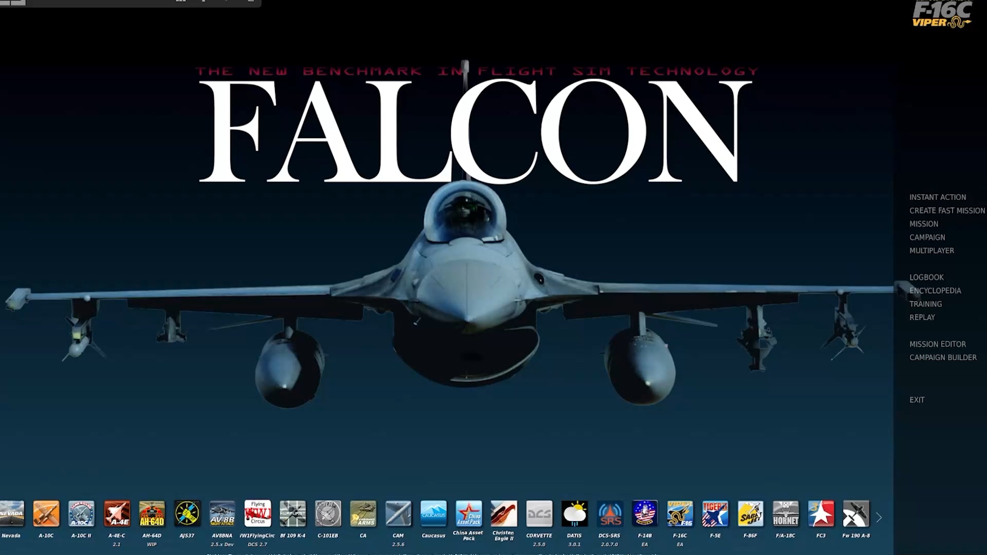 F-16C "FALCON 4.0" Style theme