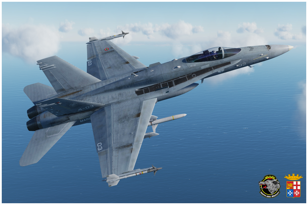 ITA Marina Militare F/A-18C (Fictional)