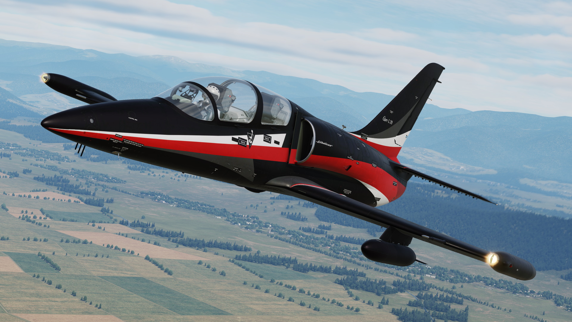 L-39C  |  "Red Revenant" - Aerobatic Livery