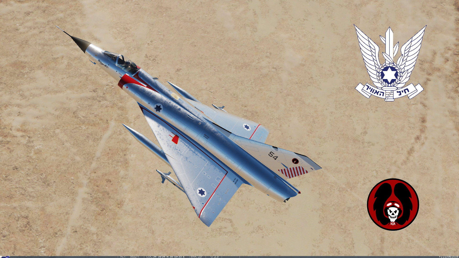 MirageIII CJ Israeli Air Force, 101 Squadron  (1967)