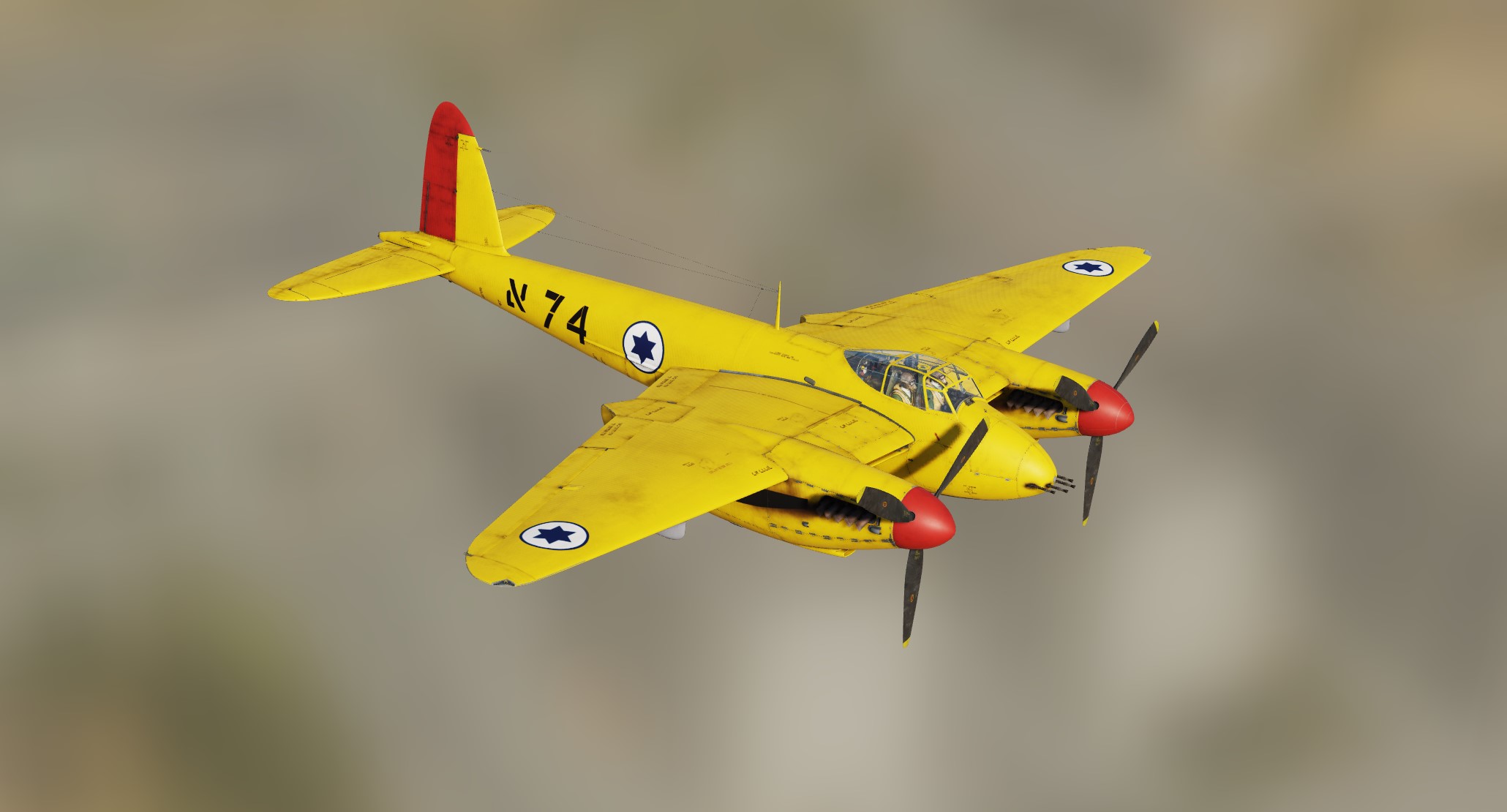 IAF Mosquito - Training yellow