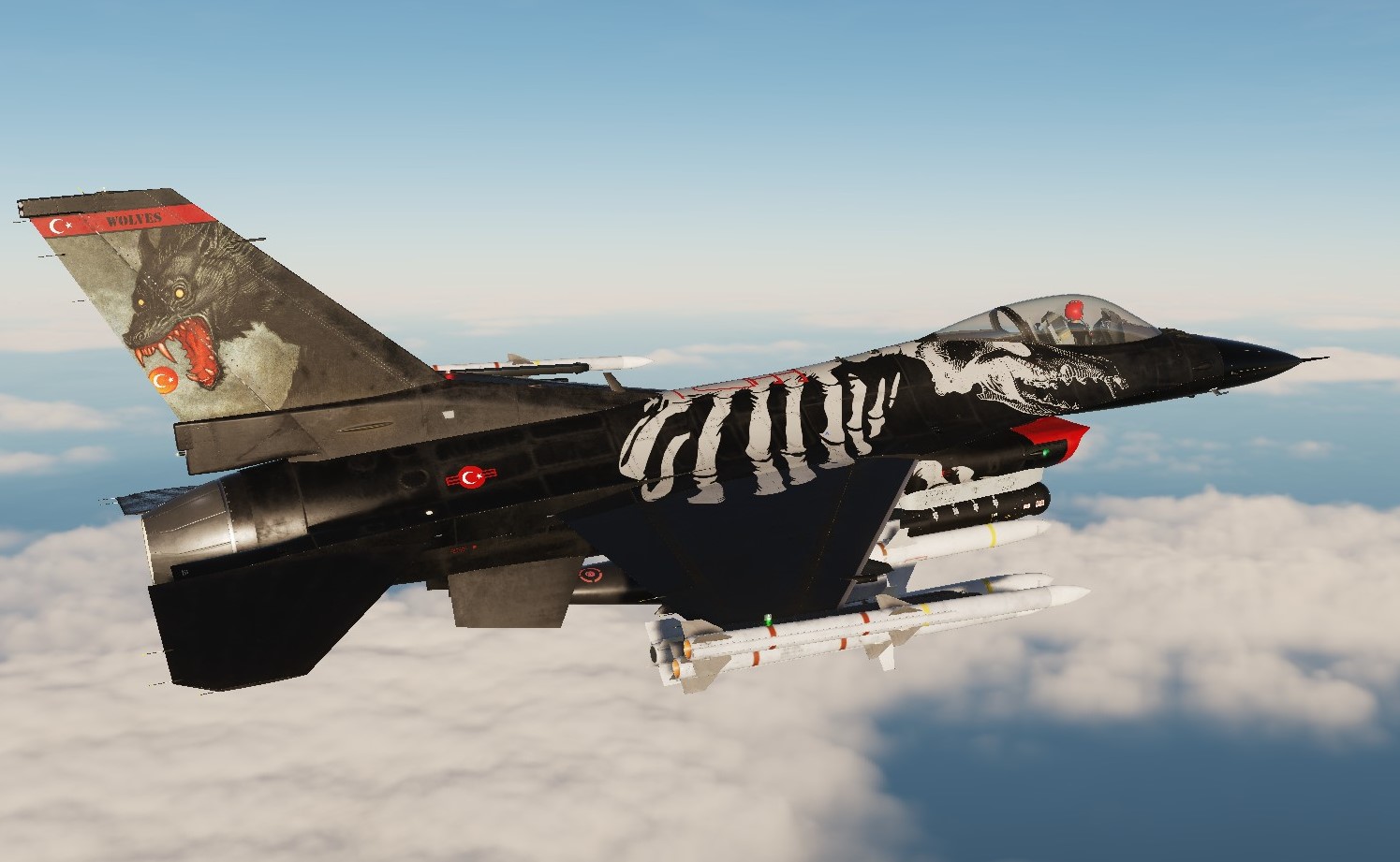 Turkish Air Force Wolves F-16C Viper