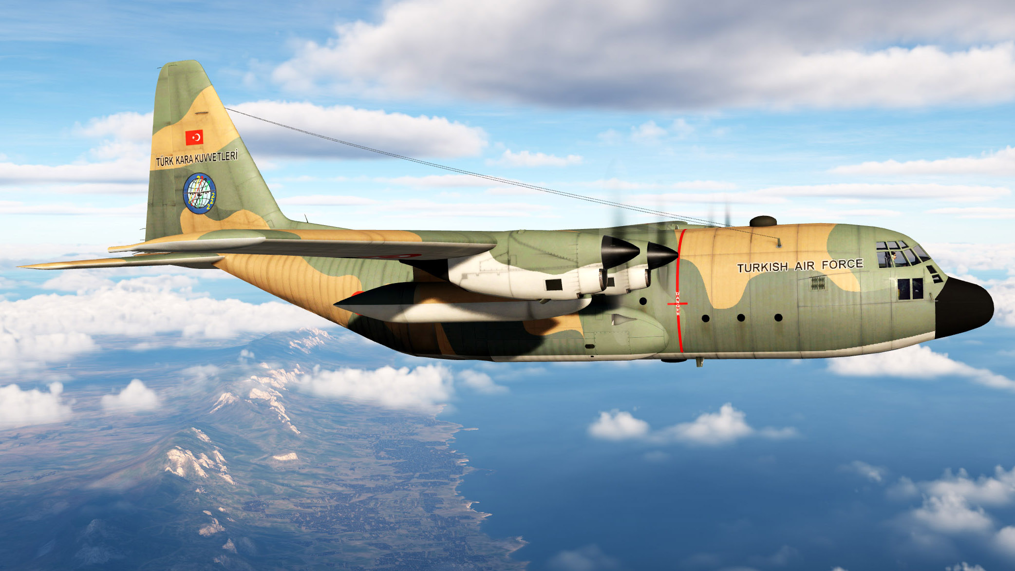 Turkish Air Force C-130 Hercules Camo