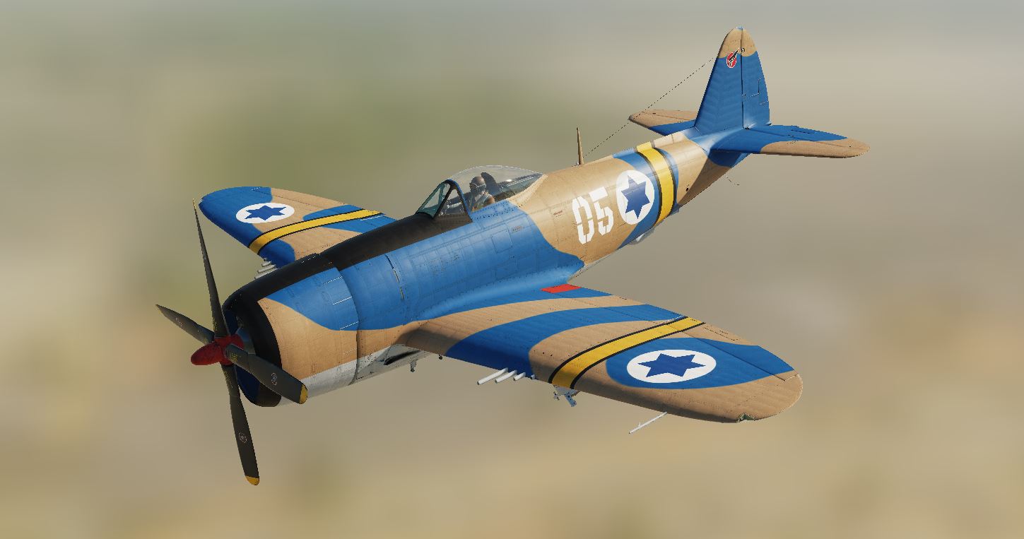 P-47D - IAF 116th "Southern Lions" Squadron