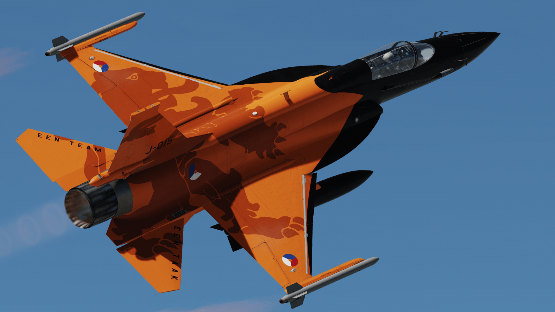 Dutch Display aircraft J-015 adopted to JF-17 (Commisioned) 