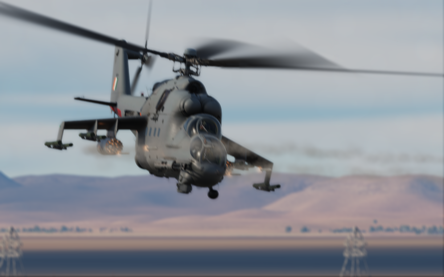 Indian Airforce Mi-35 "AKBAR" HIND livery