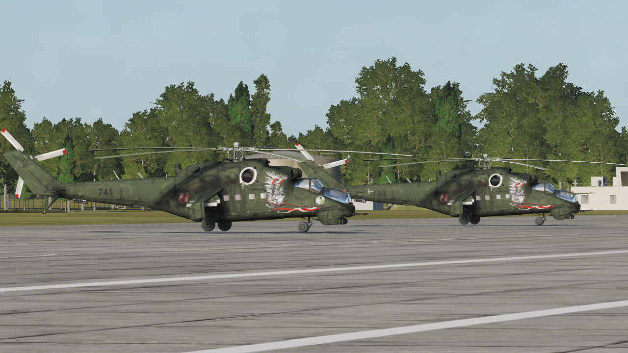 Mi-24 Polish skinpack - Hussars of 2018