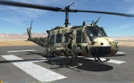 UH-1H Huey - No Markings - Hyperstealth KA2 Desert - Jordan