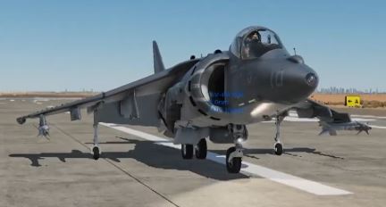 DCS Harrier Tutorial waypoint guida Inserimento punti rotta AV-8B NA