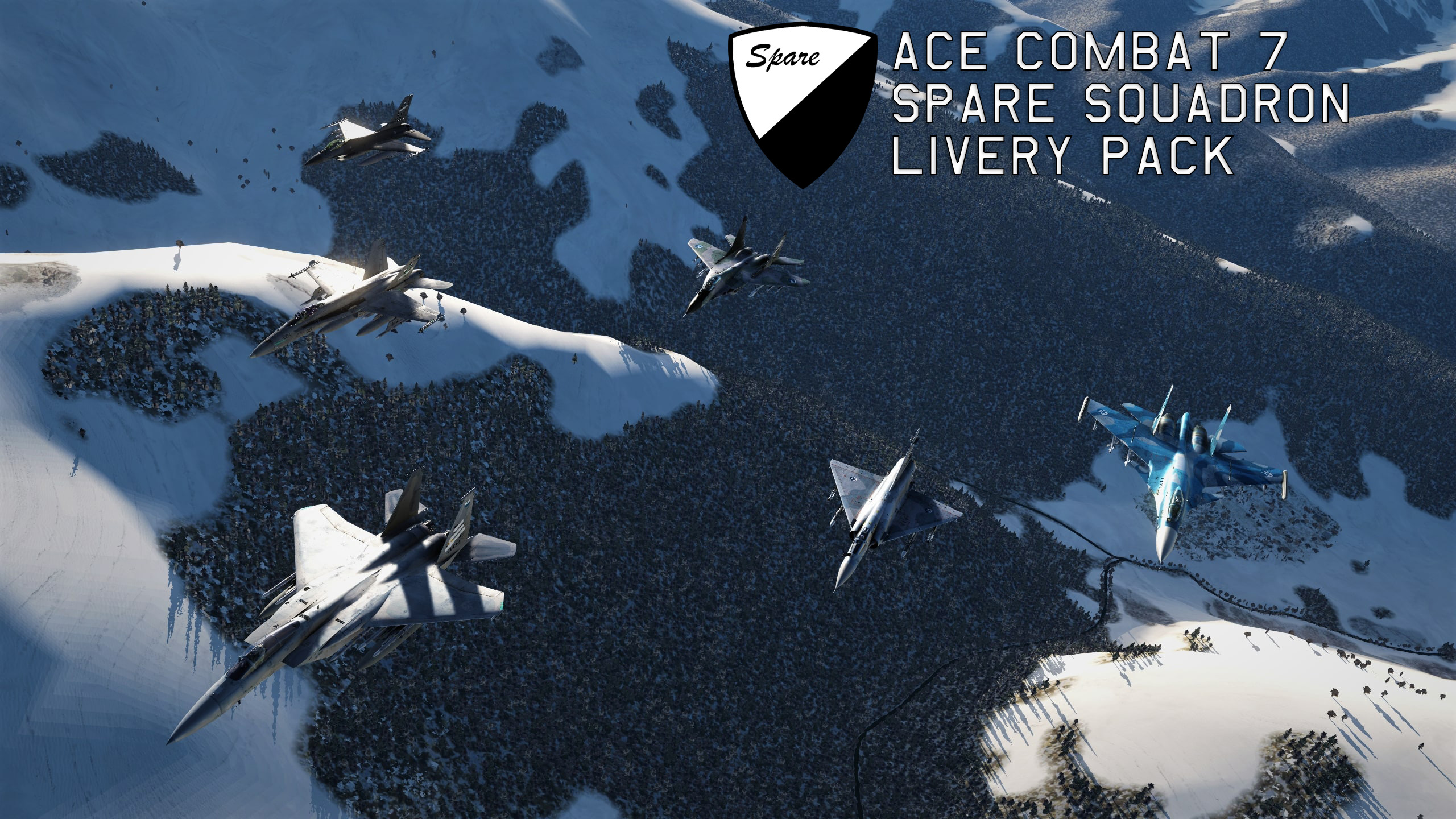 Ace Combat 7- Spare Squadron Livery Pack V1.4