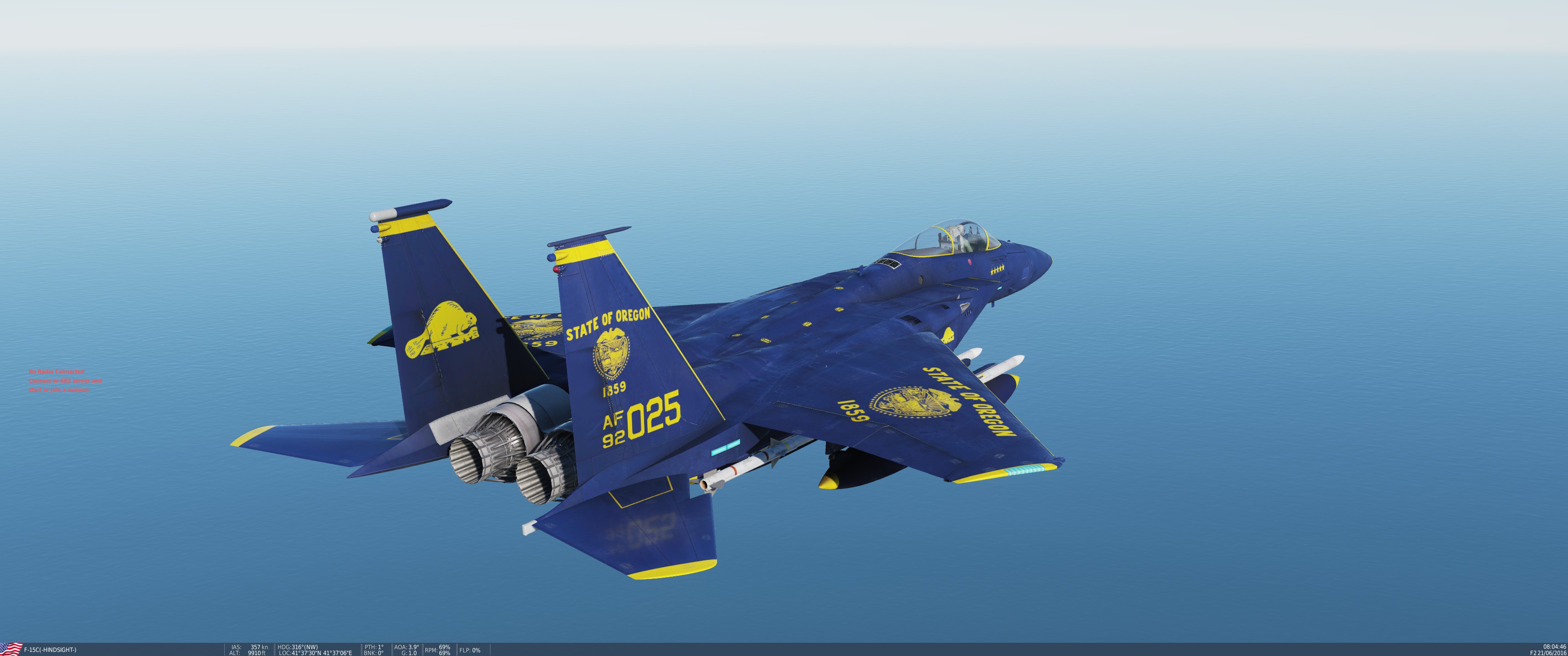 F-15C Oregon State Flag