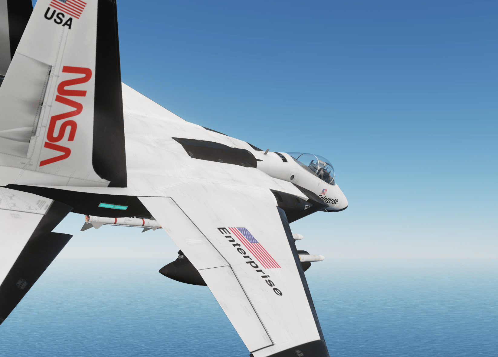 NASA - F-15C Space Shuttle Enterprise