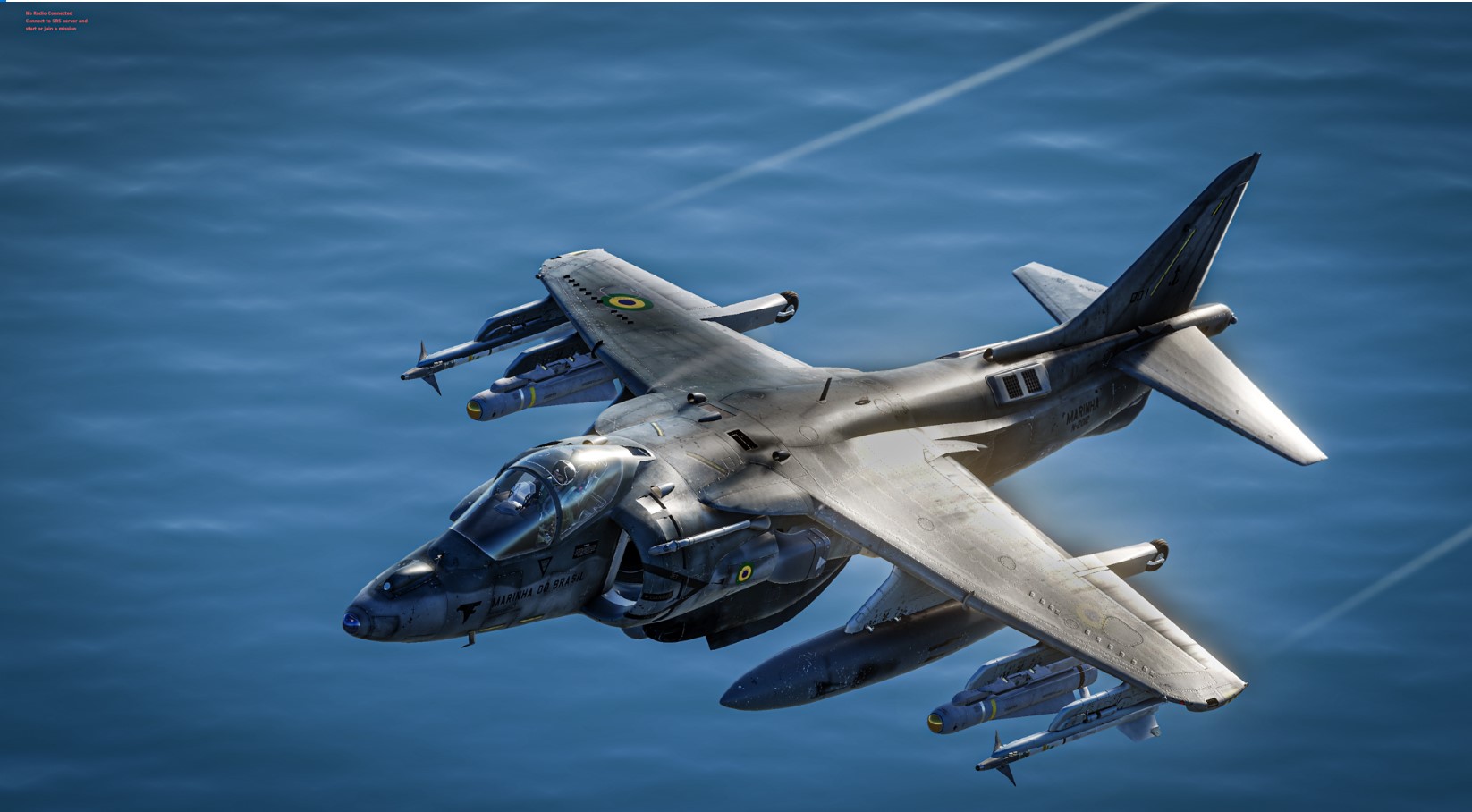 AV-8B Harrier Pintura Adaptada Marinha do Brasil