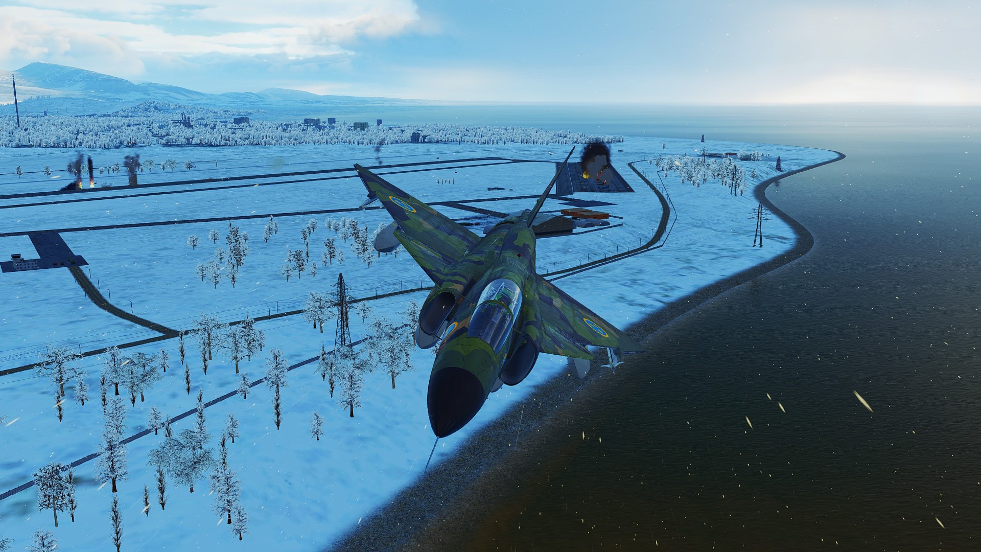 Offensive Counter Air -- a joint mission with AJS-37 and JA-37