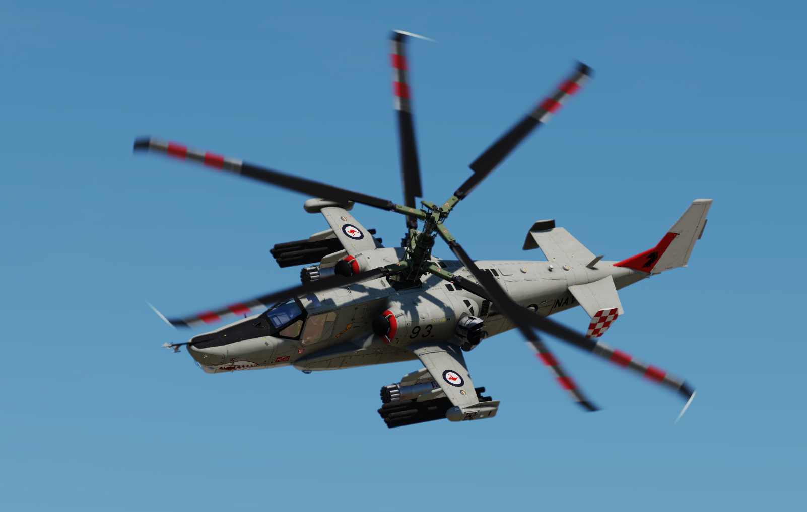 Royal Australian Navy - Ka-50 - VF-805 Sqn - Hi-Vis Gull Grey - HMAS Melbourne / HMAS Albatross