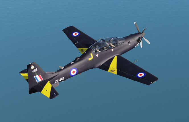A-29B Tucano RAF Skin