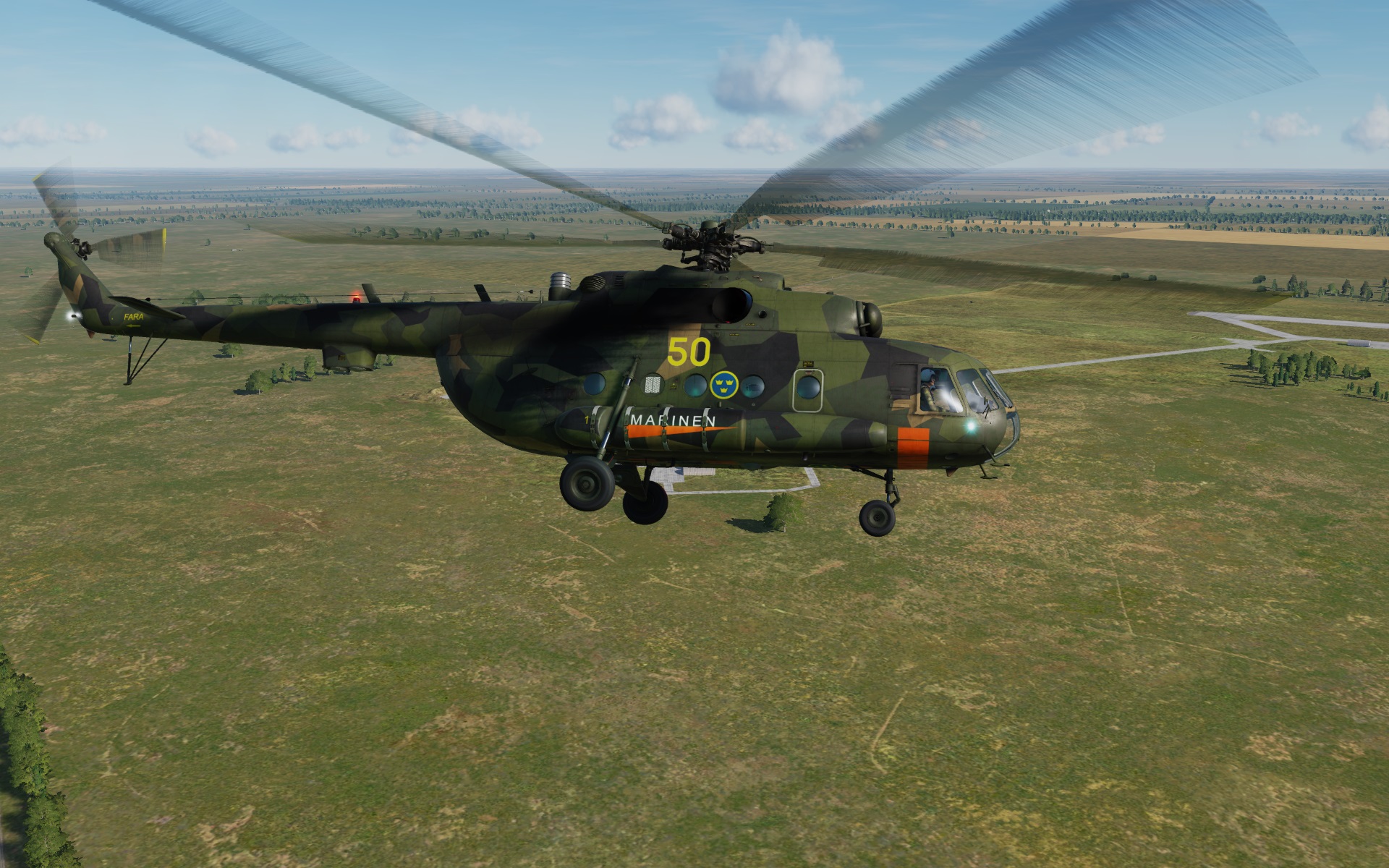 Swedish Armed Forces HKP4 FOA camouflage