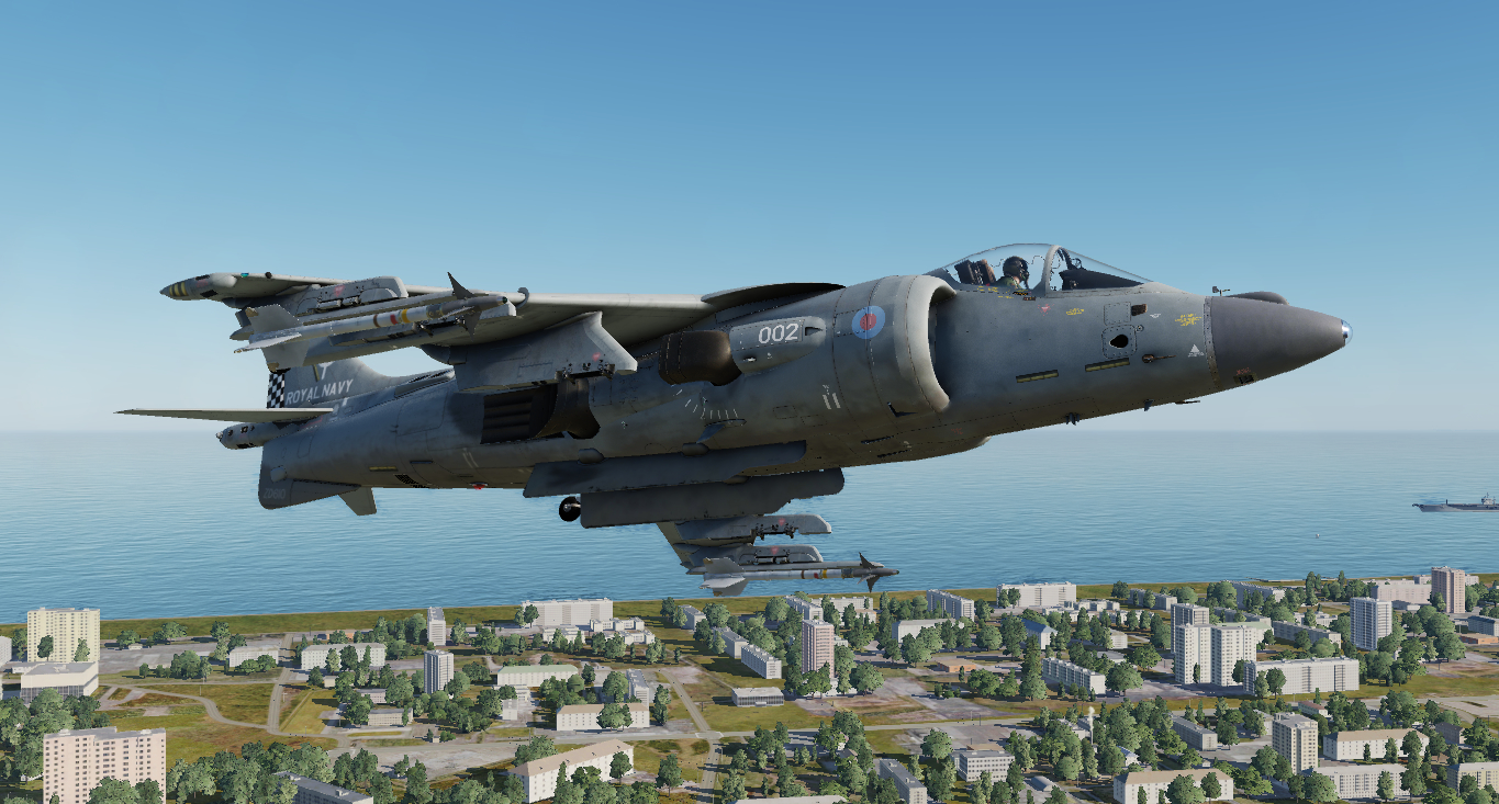Royal Navy 801 Squadron Sea Harrier FA2