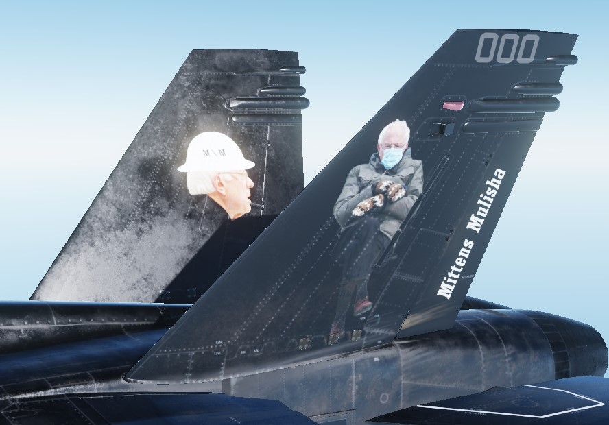 FA-18c Hornet Mittens Mulisha