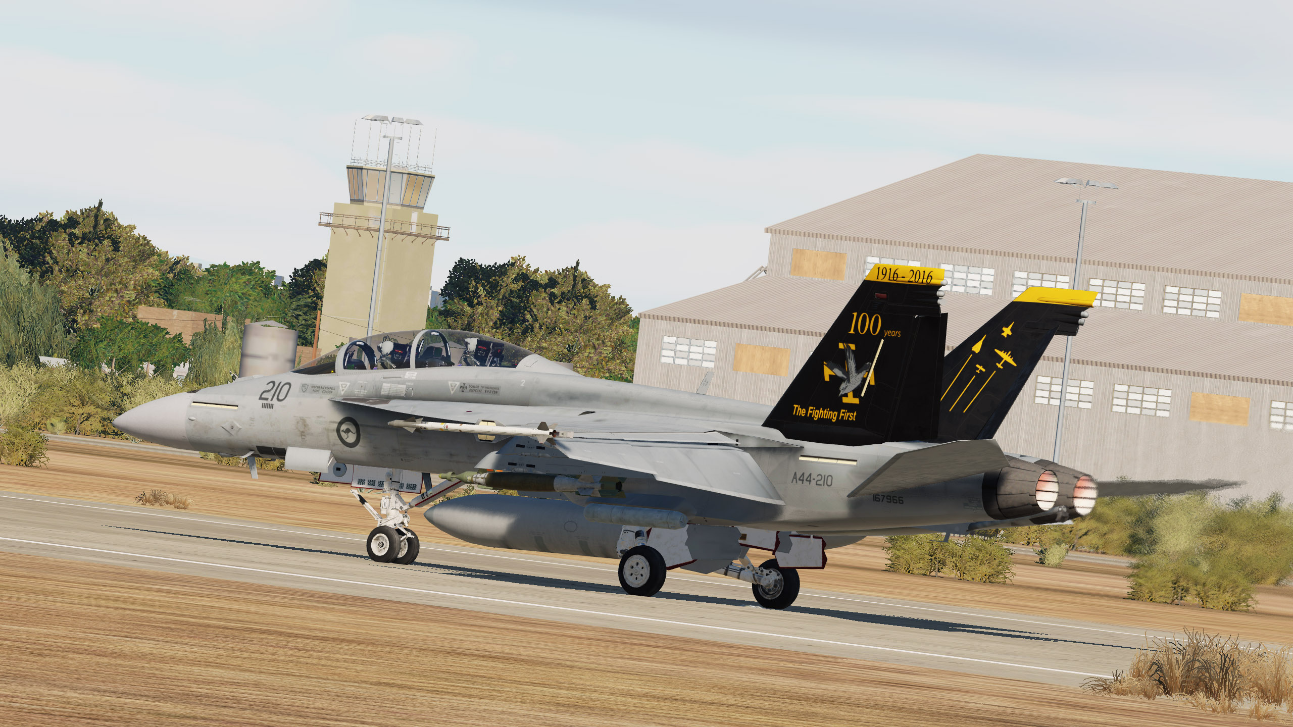 RAAF F/A18F Super 1SQN A44210 (100th Anniversary) v1.4