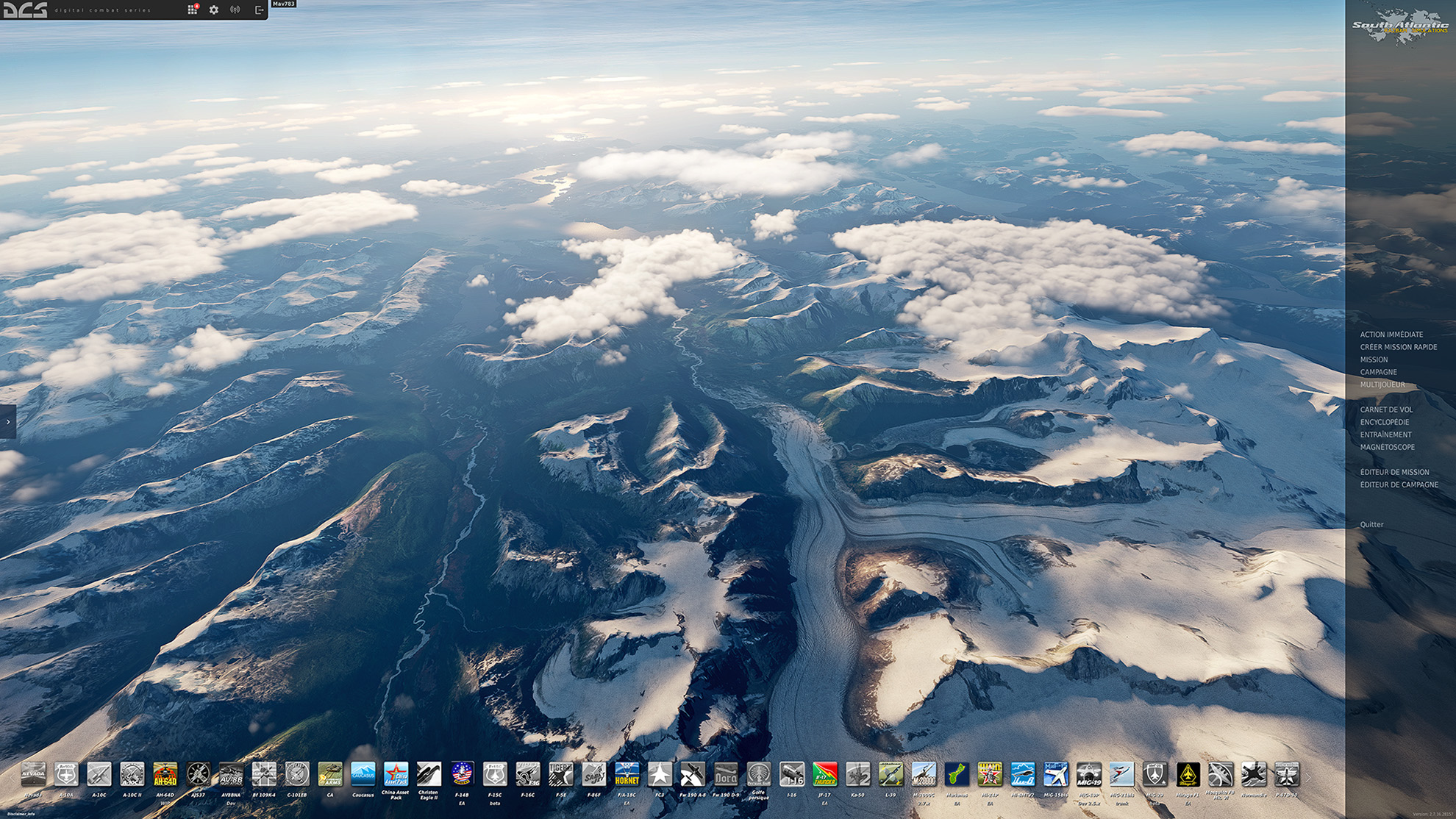  Falklands base menu alternative screen #3 - 4K