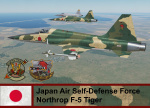 Fictional Japan Air Self-Defense Force F-5E3 Tiger (501th & 3rd TFS)