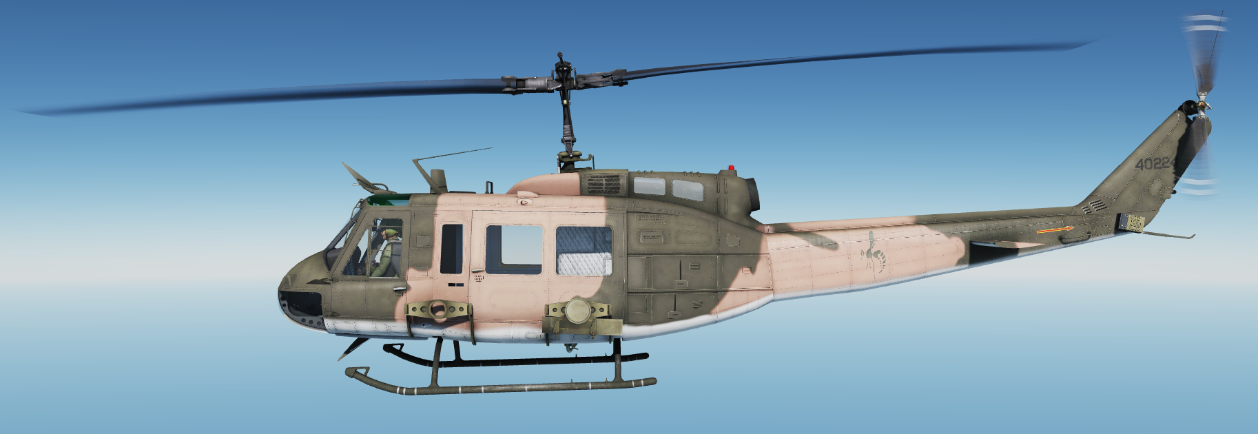 USAF - 20th SOS "Green Hornets" UH-1P Style