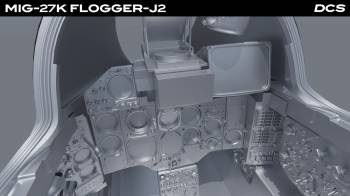Work-in-progress image of the DCS MiG-27K Flogger-J2