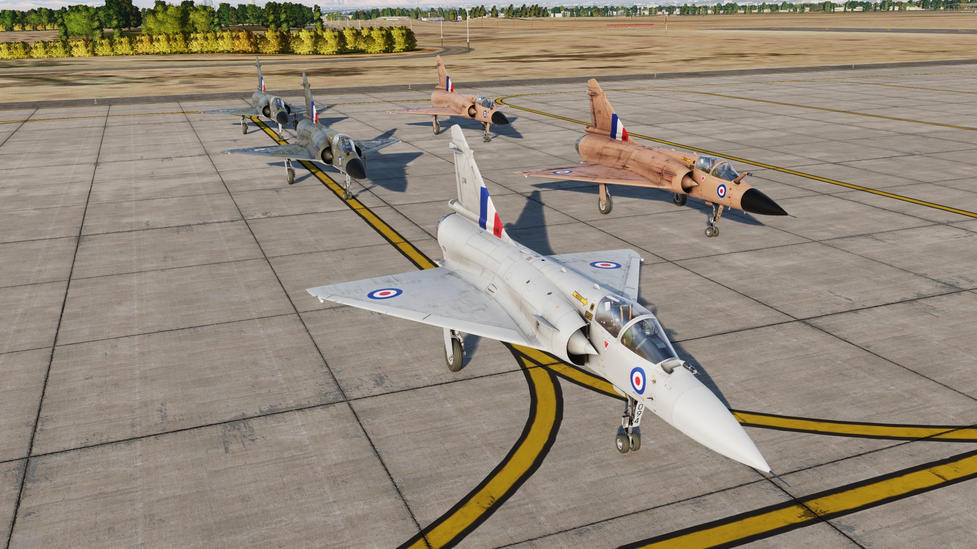RAF skin pack M-2000C