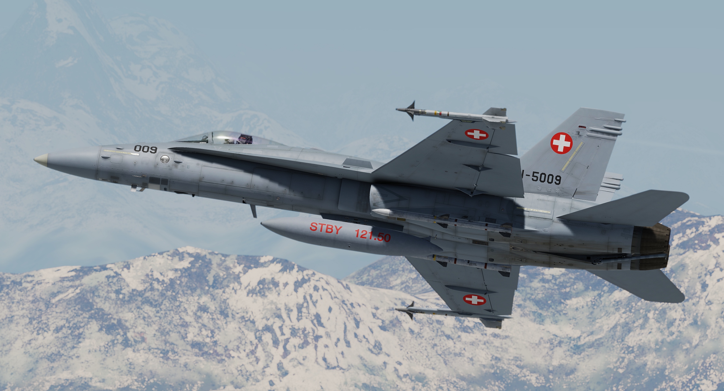 Swiss Air Force Base Livery TRUE 4K v1.2