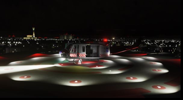 UH-1H Ambulance Duty with voice-over messages