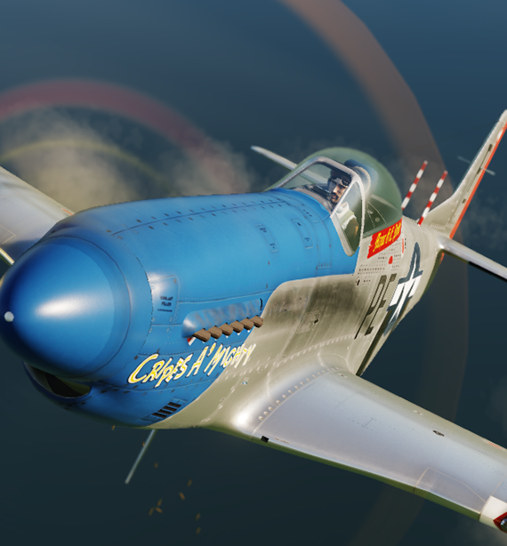 487th FS, 352nd FG 'CRIPES A MIGHTY'