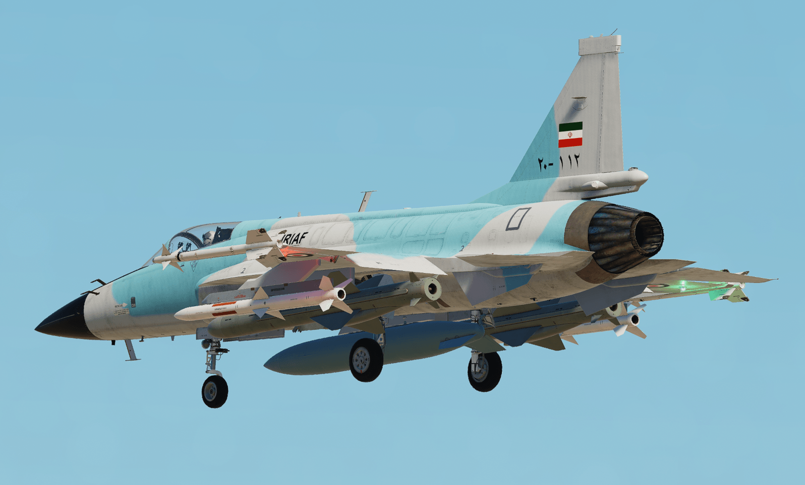 IRIAF Blue Camo Pack (Grey-Blue, Sand Yellow - Blue)