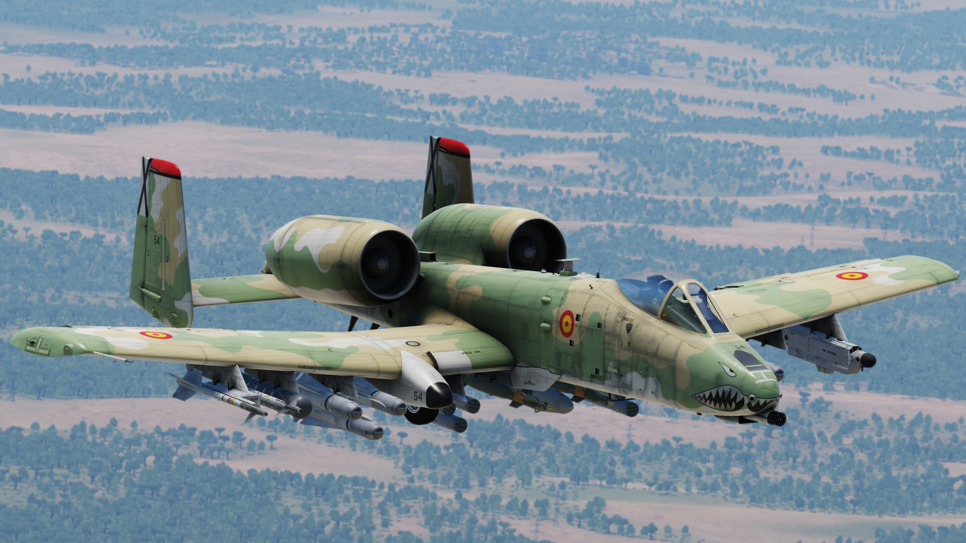  SPAIN FICTIONAL TRITONAL CAMO A-10C II Tank Killer