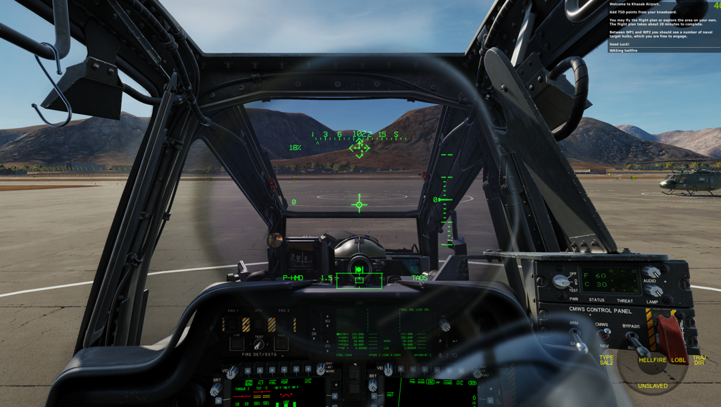 AH-64D Apache-Fix for the Apache George Interface on screen center. (JSGME Friendly) vs 1.0