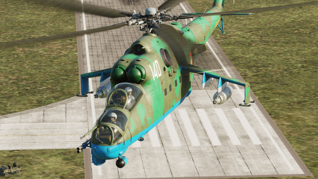 Bulgarian Air Force Mi-24V 140