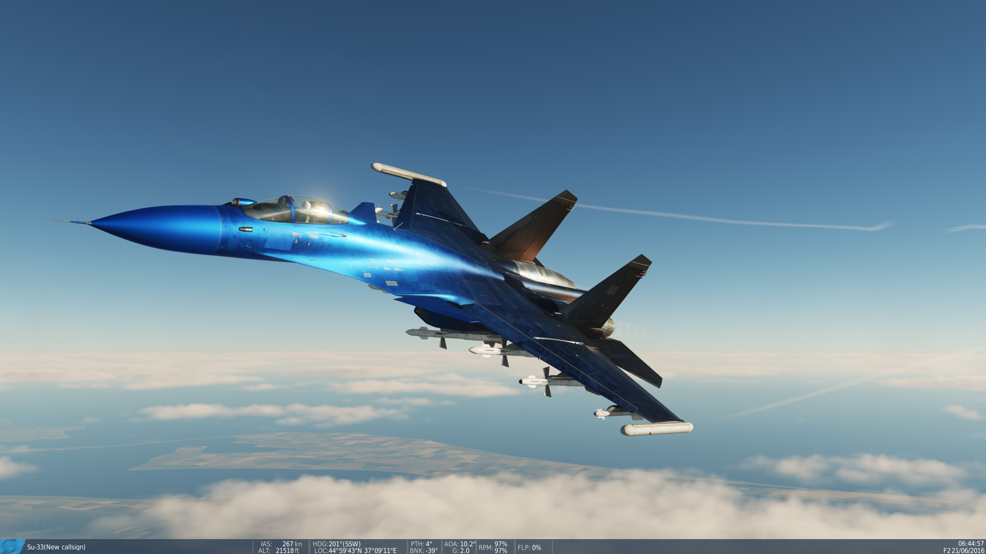 Gradient Skin for Su-33