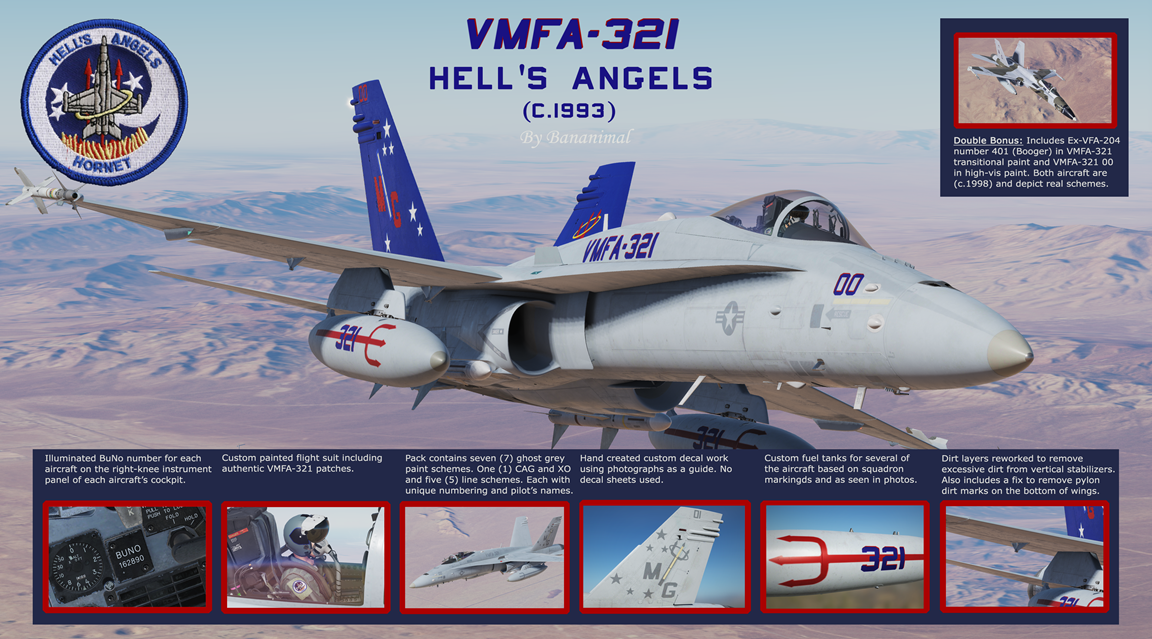 VMFA-321 Hell's Angels (c.1993)