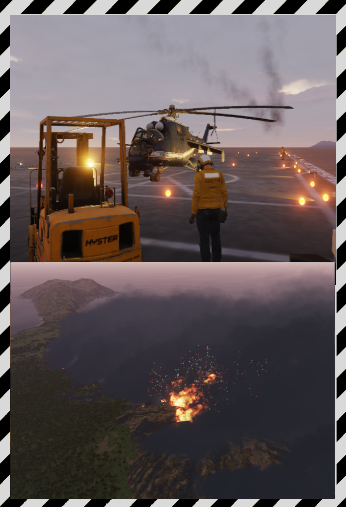 CORSAIR Pagan Volcano mission for helicopters (V1.2 le 12/02/2023)