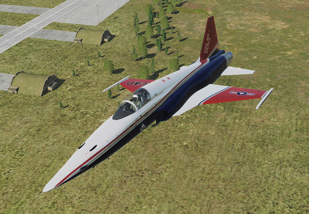 F-5E Tiger II - Civil Air Patrol CAP USAF Auxiliary (fictional)