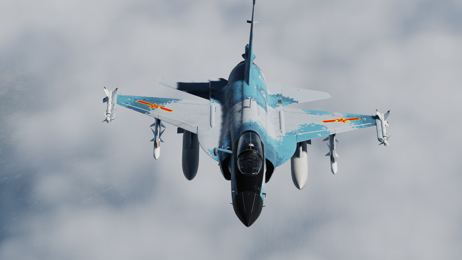 PLAAF Digital Camos - Desert - Naval - Shadow - 