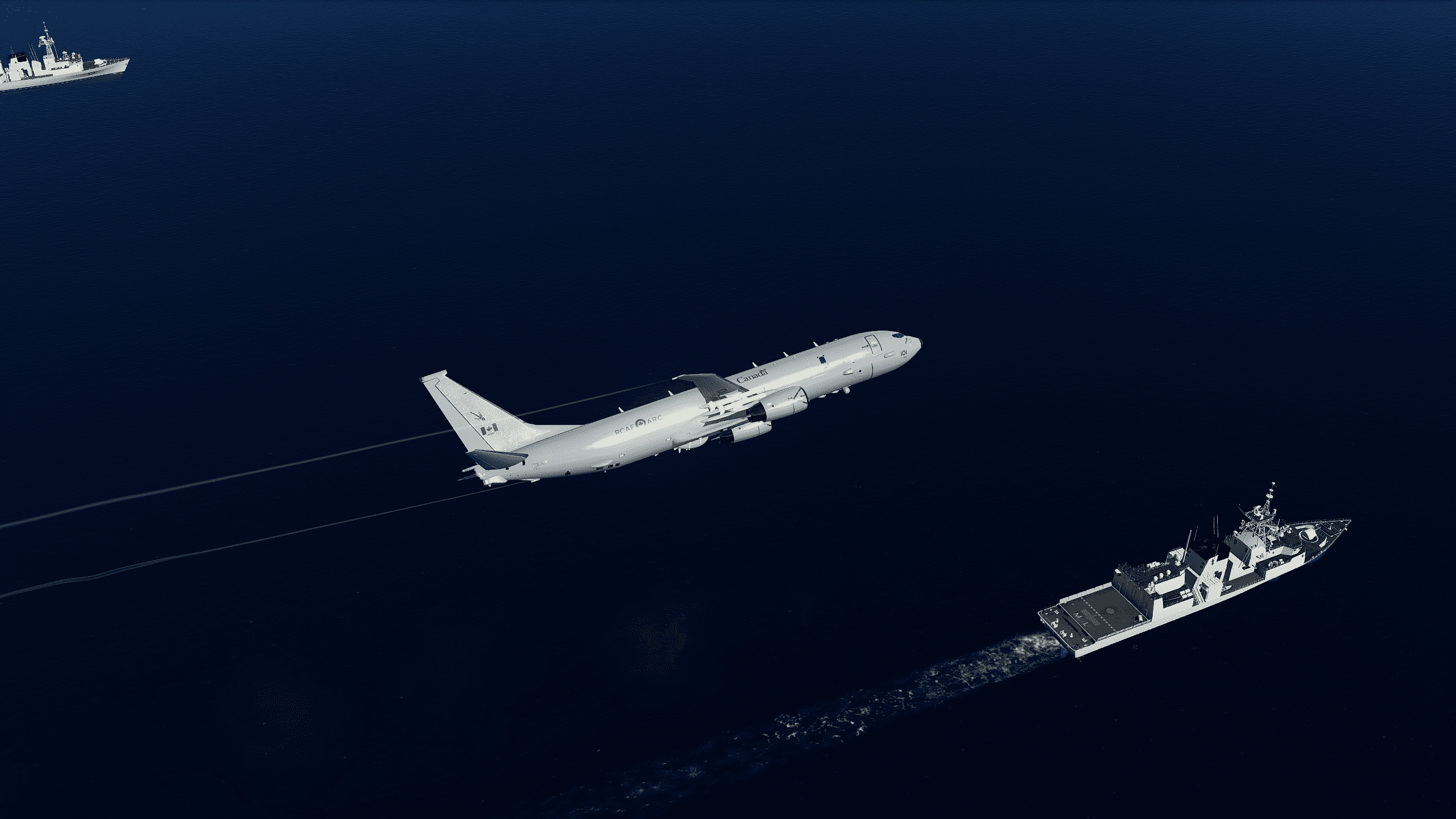 RCAF P-8 Poseidon 407 Demon Sqn