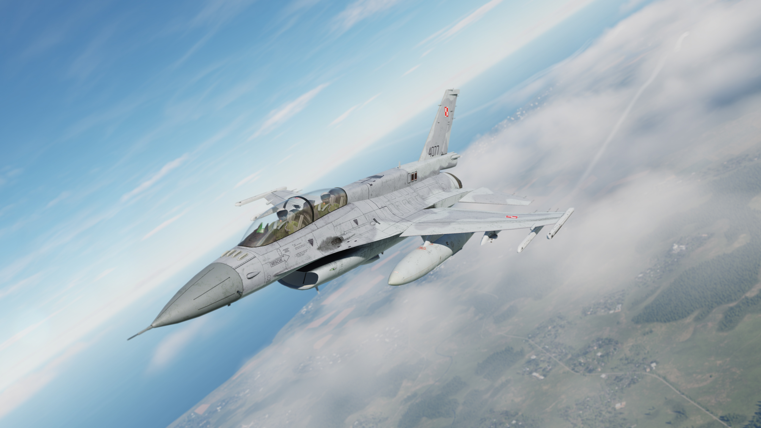 03-0077, 3rd Fighter Squadron "Ravens", 31st Tactical Airbase Poznań-Krzesiny, Poland