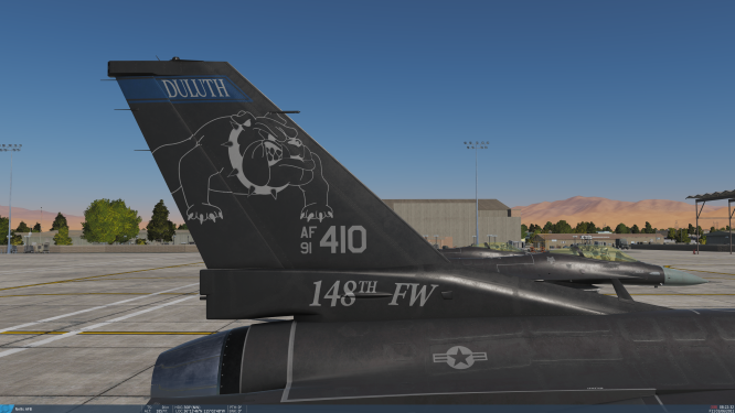F-16C 148th FW Bulldogs Have Glass