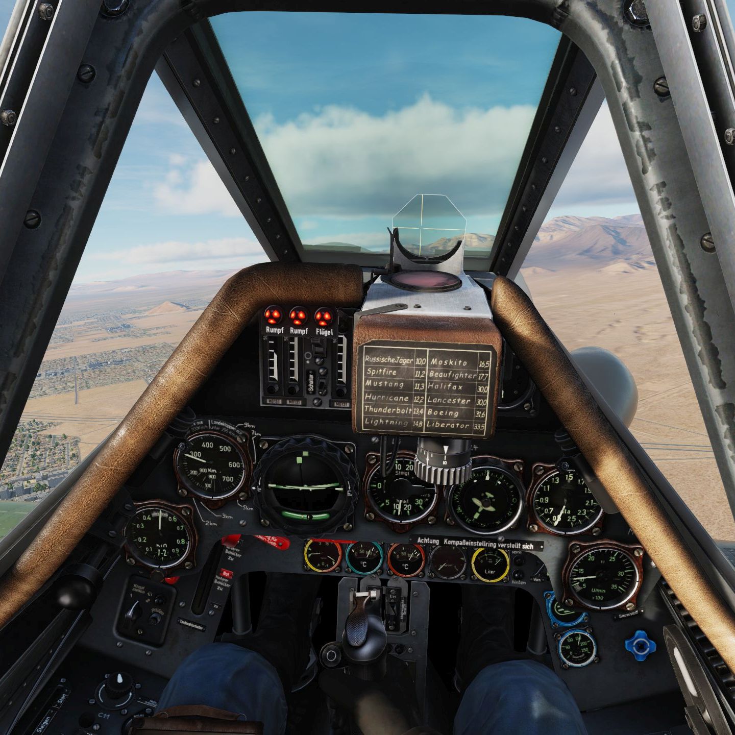 Pato's FW190D9 Cockpit Mod with reworked instruments