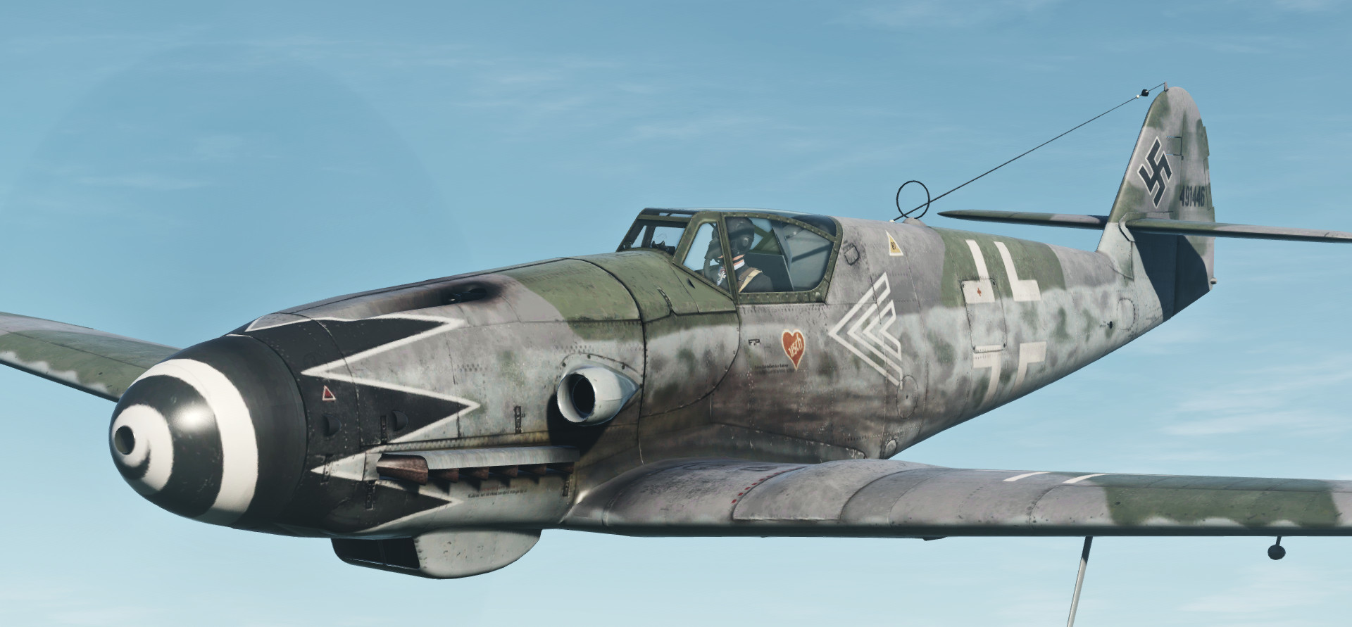 Bf 109 G-10 Hartmann
