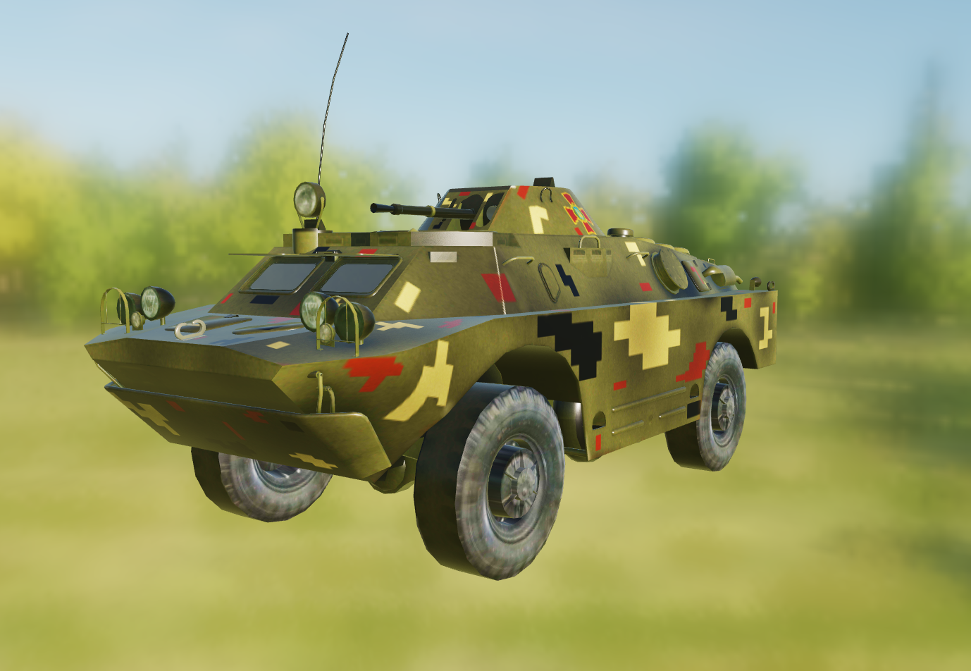 BRDM-2 L1 Ukraine | (Half Fictional)