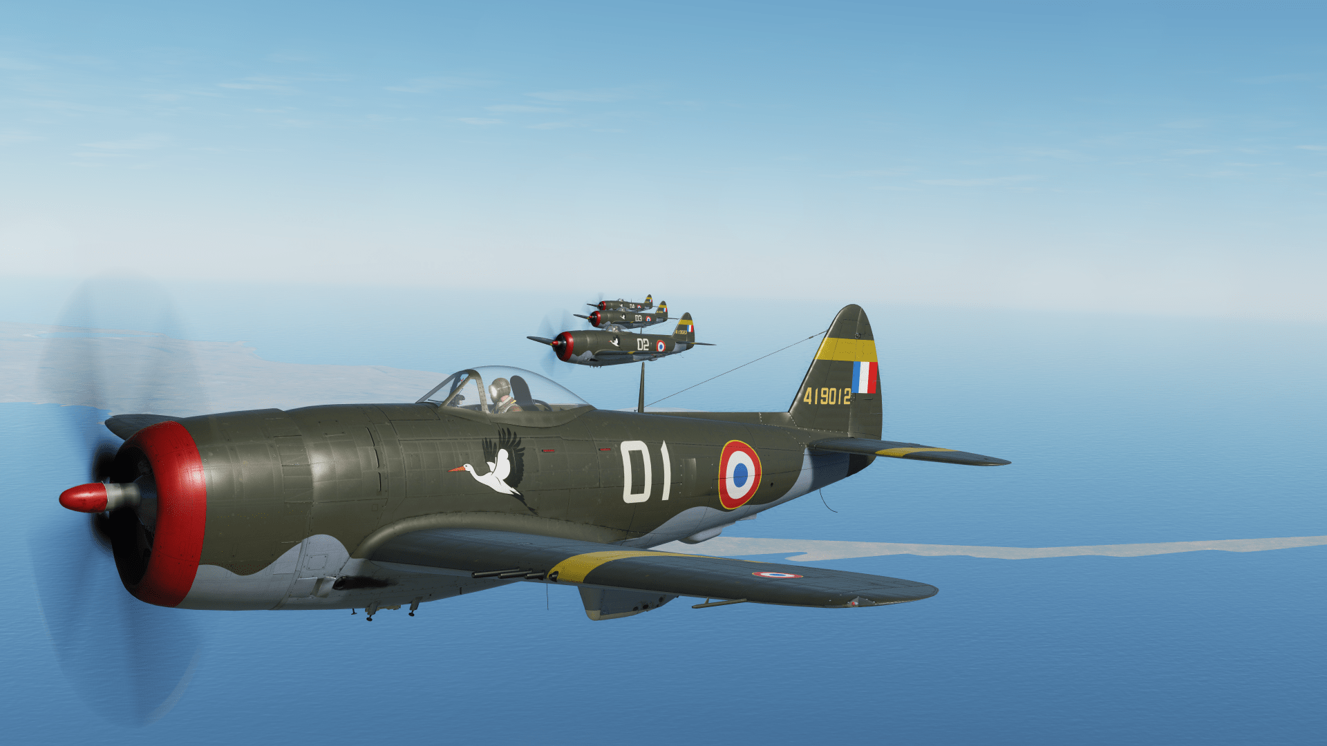 P-47D - GC II/5 La Fayette "Cigognes"