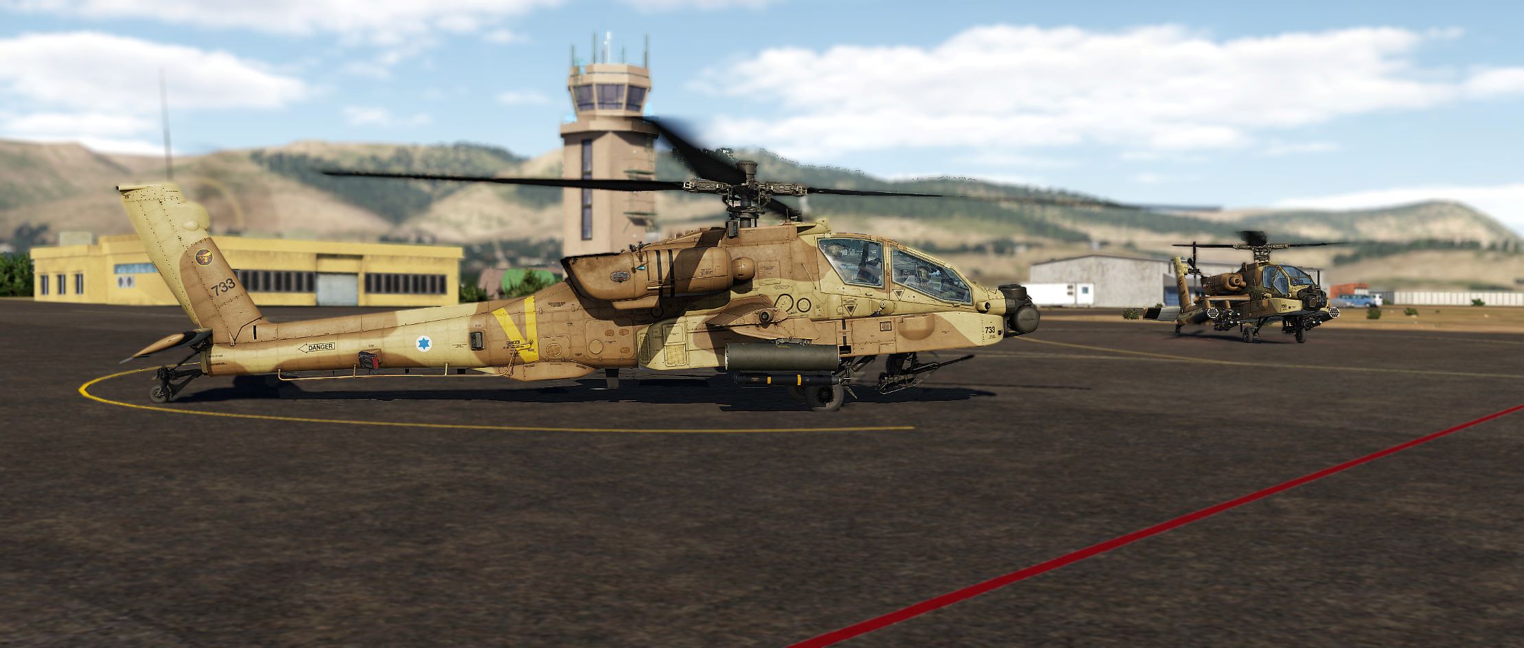 IAF - AH-64D - 113th Hornet Squadron